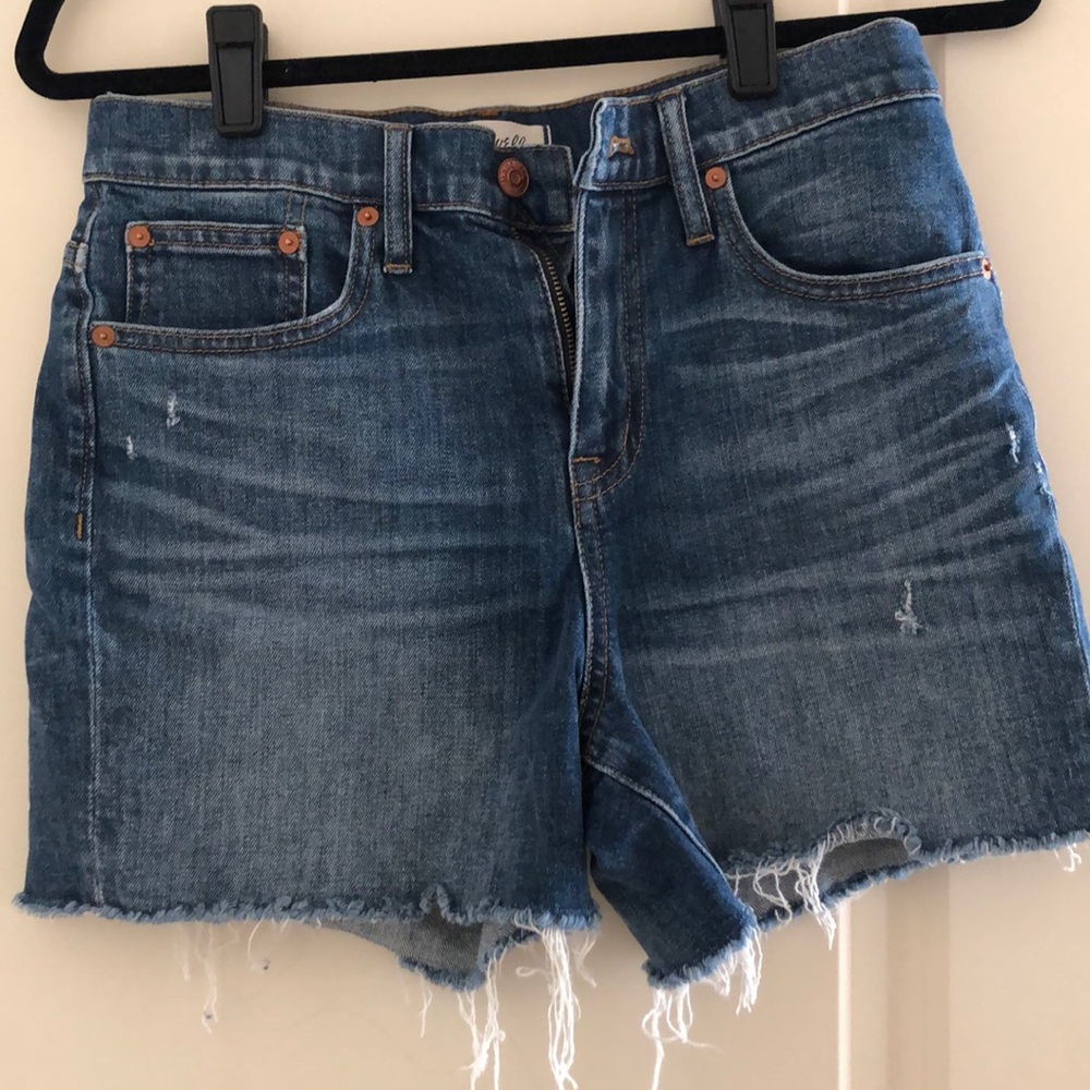 Madewell High Rise Denim Short